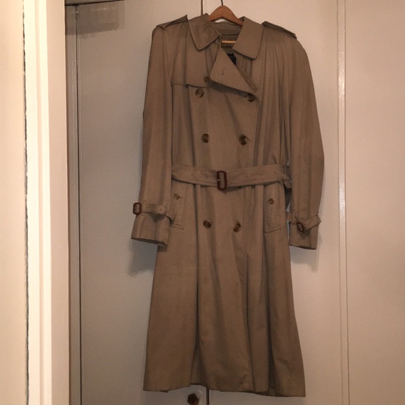 Men’s Burberry Lined Trench Coat
